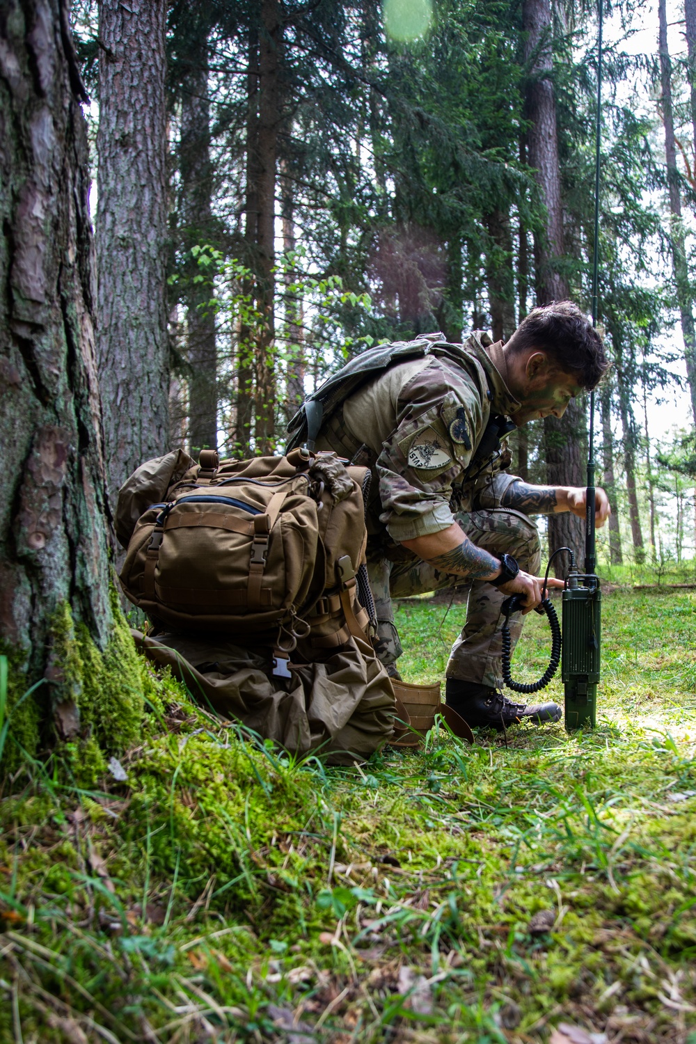 Air Force and Army Work Together During Combined Resolve 18