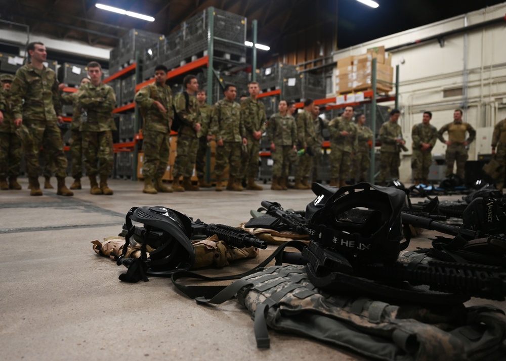 ROTC cadets train with Goodfellow