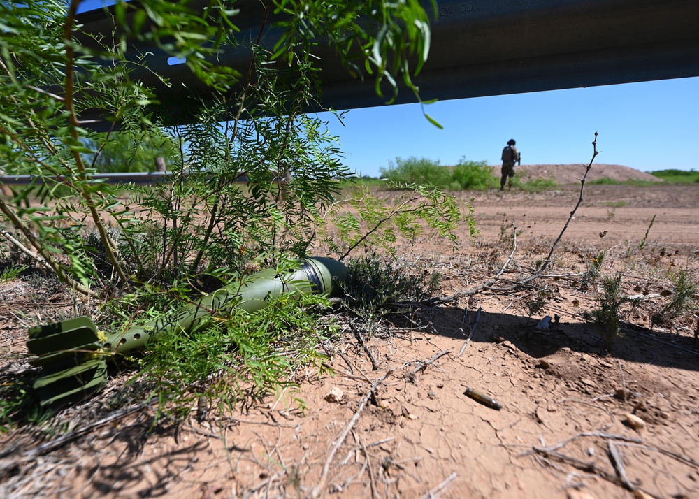 ROTC cadets train with Goodfellow