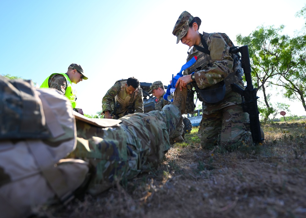 ROTC cadets train with Goodfellow