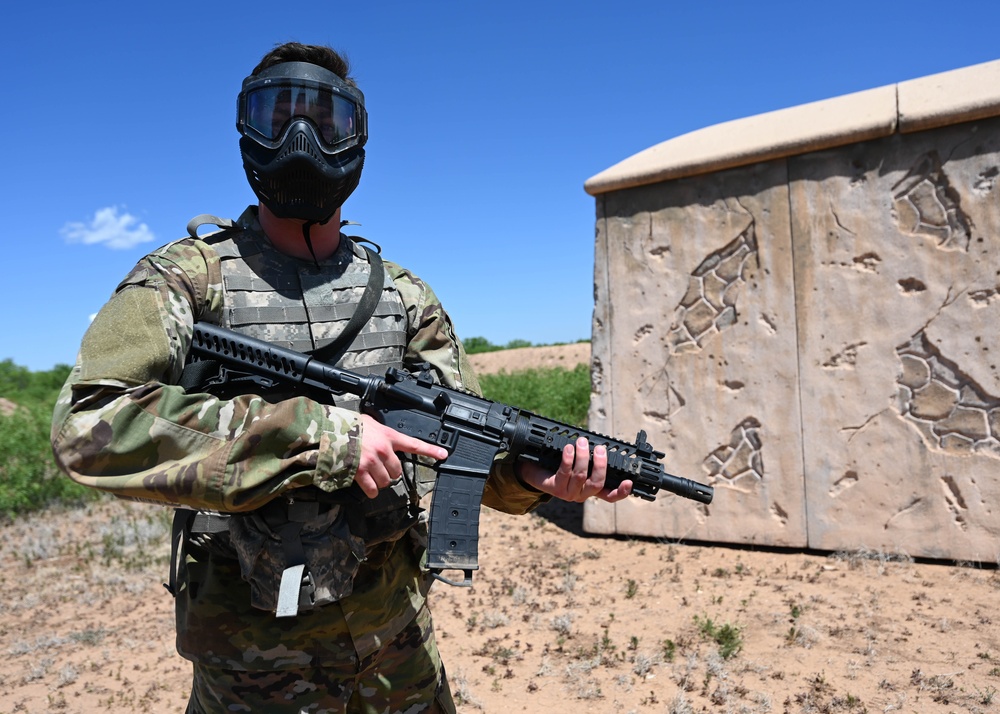 ROTC cadets train with Goodfellow