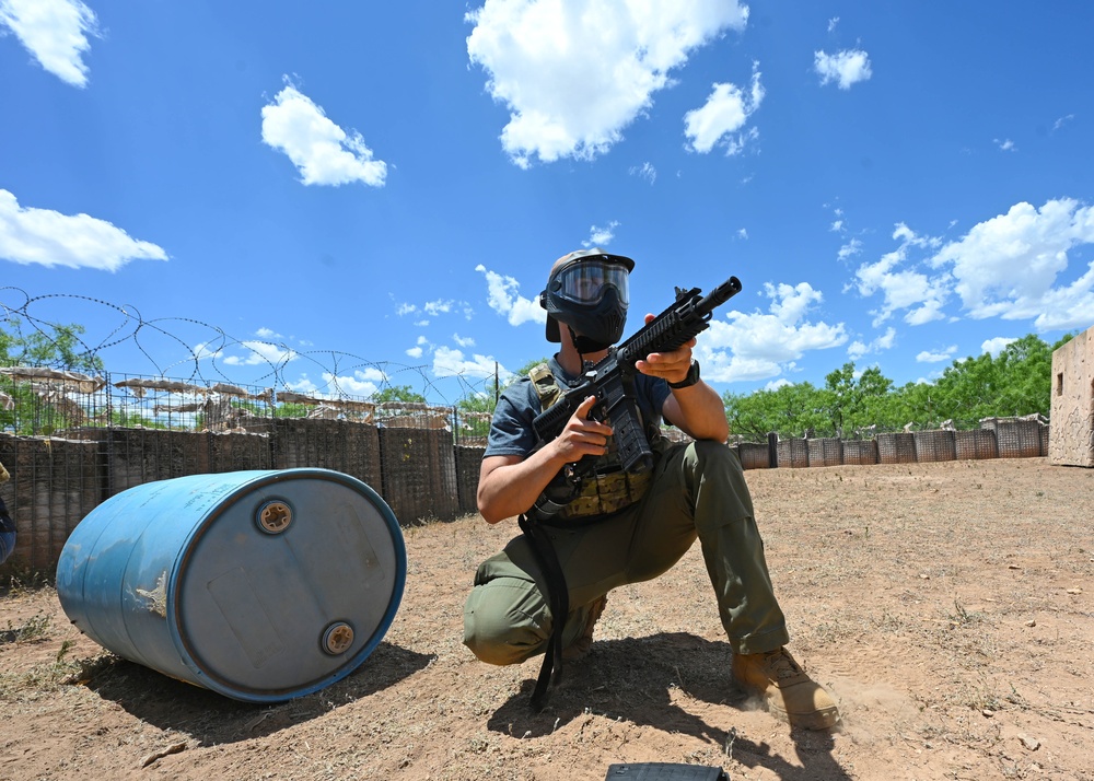 ROTC cadets train with Goodfellow