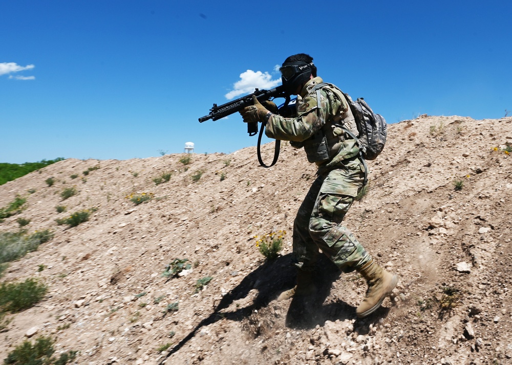 ROTC cadets train with Goodfellow