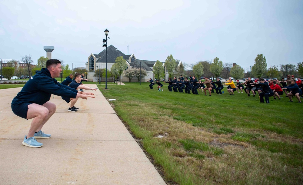 Recruit Training Command's Battle of Coral Sea Anniversary