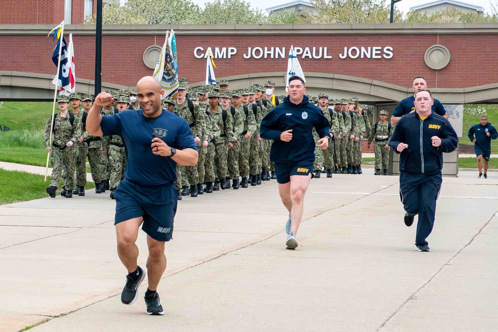 Recruit Training Command's Battle of Coral Sea Anniversary