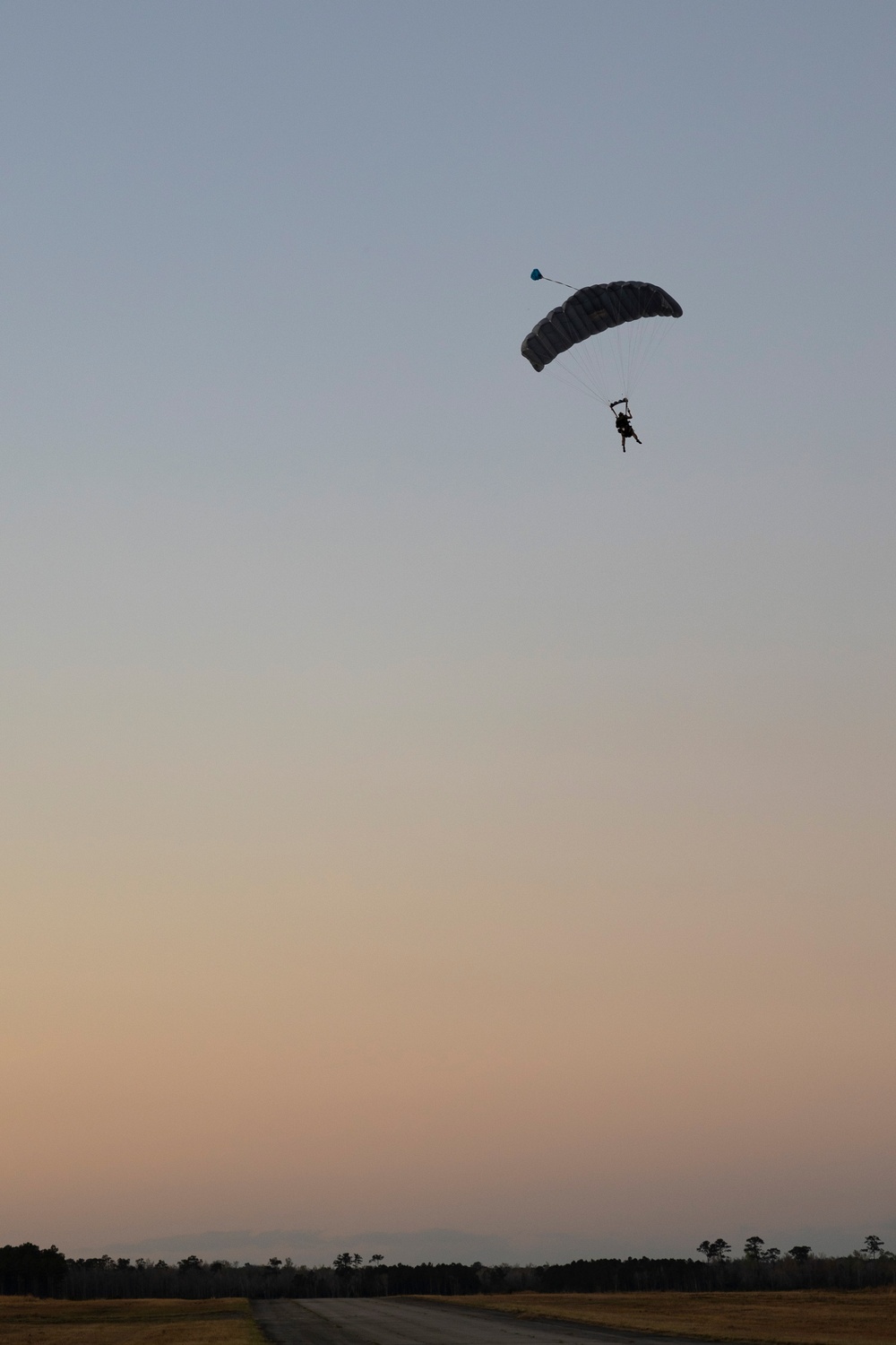 Marine Raiders conduct freefall jump operations