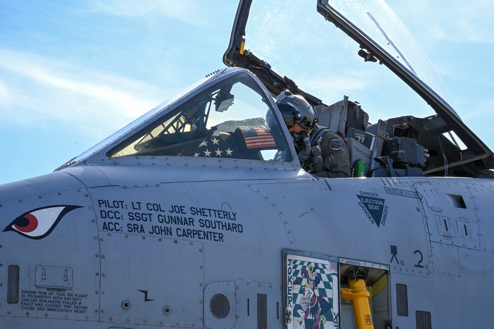 A-10 Pilots Participate in Defender Europe 23