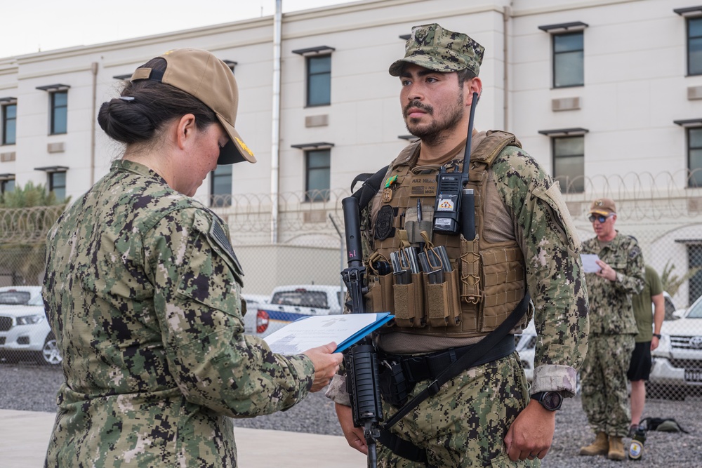 MA2 Meza awarded Navy and Marine Corps Achievement Medal due to life saving efforts