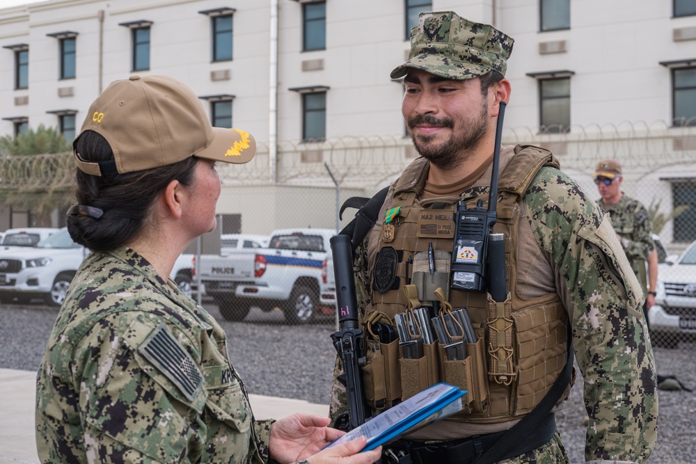 MA2 Meza awarded Navy and Marine Corps Achievement Medal due to life saving efforts