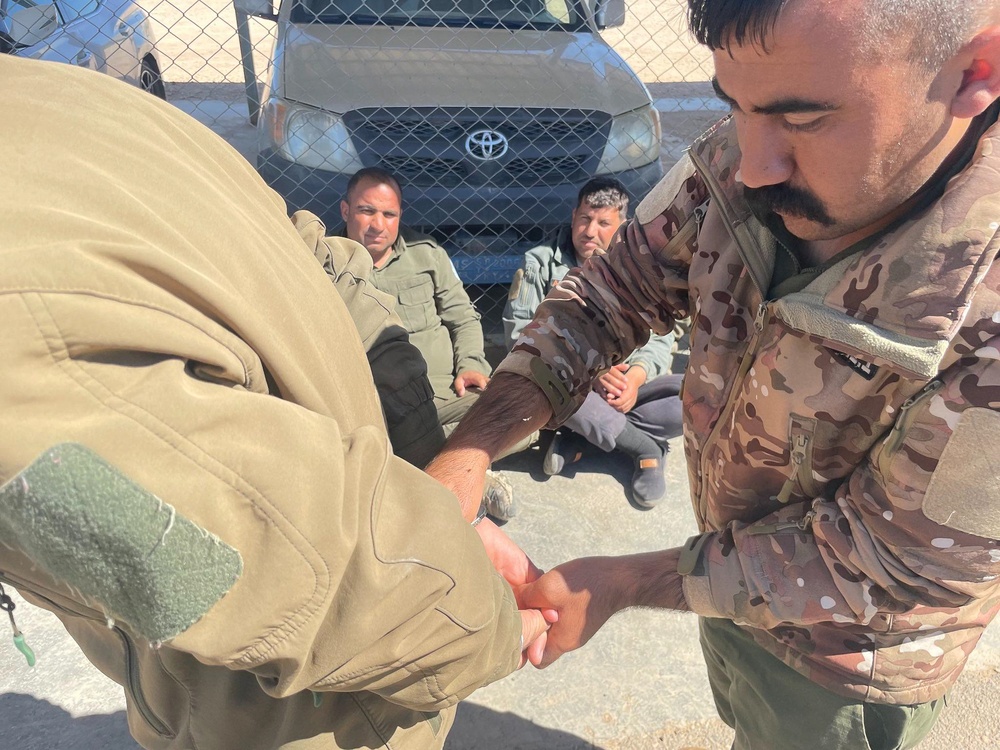 SDF, Coalition train detention facility guards