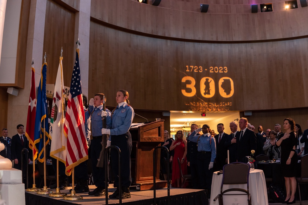 Illinois National Guard celebrates 300th anniversary with gala in Springfield, Ill., May 6, 2023