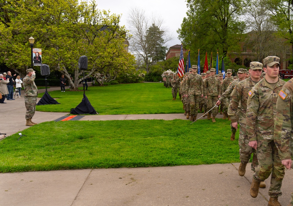 Oregon State University ROTC 2023 Joint Service Review