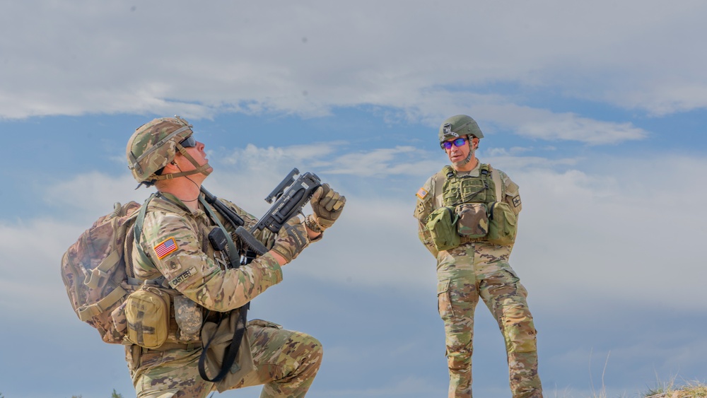 Blazing Trails: Wyoming Soldiers Lights Up Guernsey in Live Fire Exercise