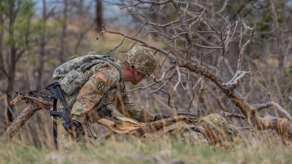 Blazing Trails: Wyoming Soldiers Lights Up Guernsey in Live Fire Exercise