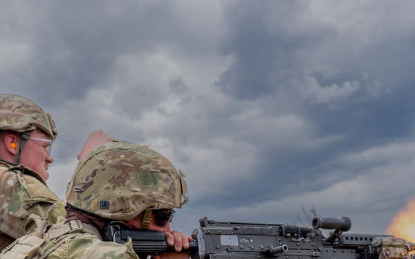 Blazing Trails: Wyoming Soldiers Lights Up Guernsey in Live Fire Exercise