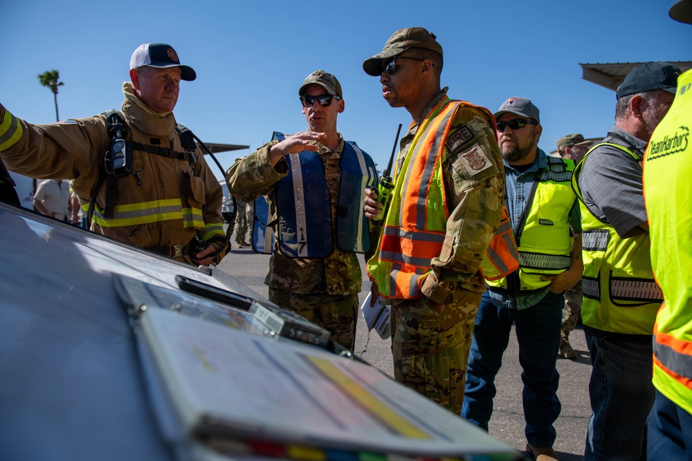 IG Conducts Fuel Spill Exercise