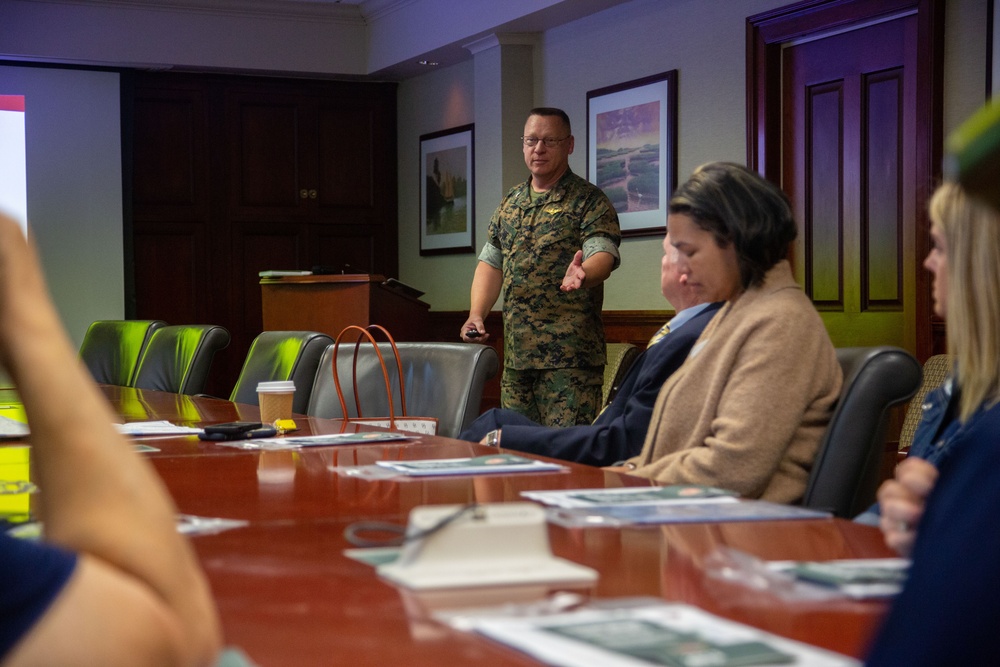 Beaufort Senior Leadership Tour MCAS Beaufort