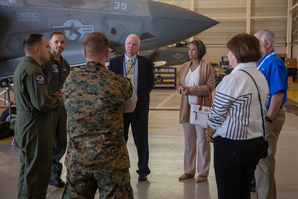Beaufort Senior Leadership Tour MCAS Beaufort