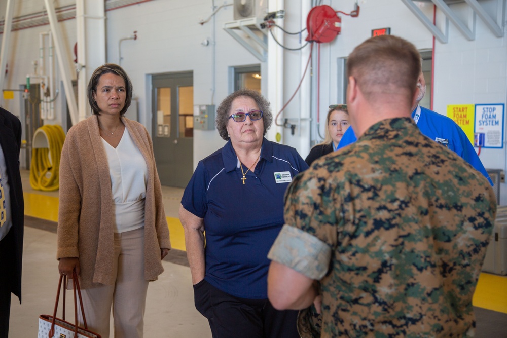 Beaufort Senior Leadership Tour MCAS Beaufort
