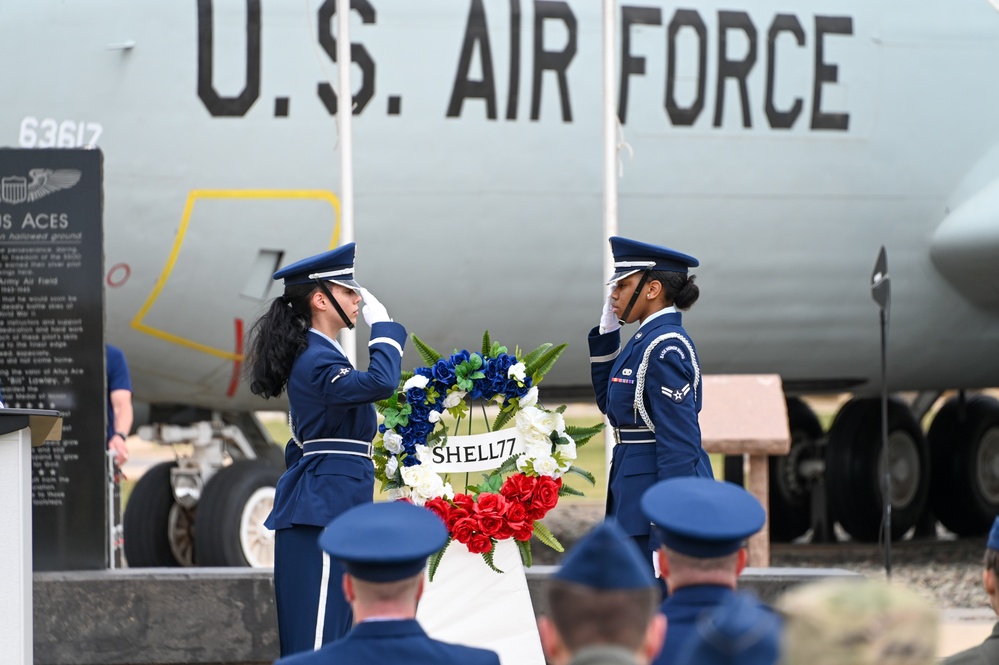 Shell 77 Airmen who paid ultimate sacrifice are remembered, honored at AAFB