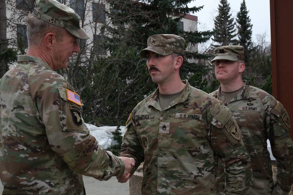 Army CSA Visits 11th Airborne Division on First Stop of Indo-Pacific Tour