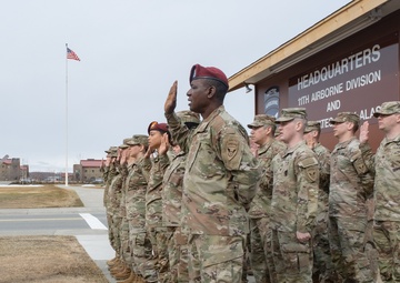 Army CSA Visits 11th Airborne Division on First Stop of Indo-Pacific Tour