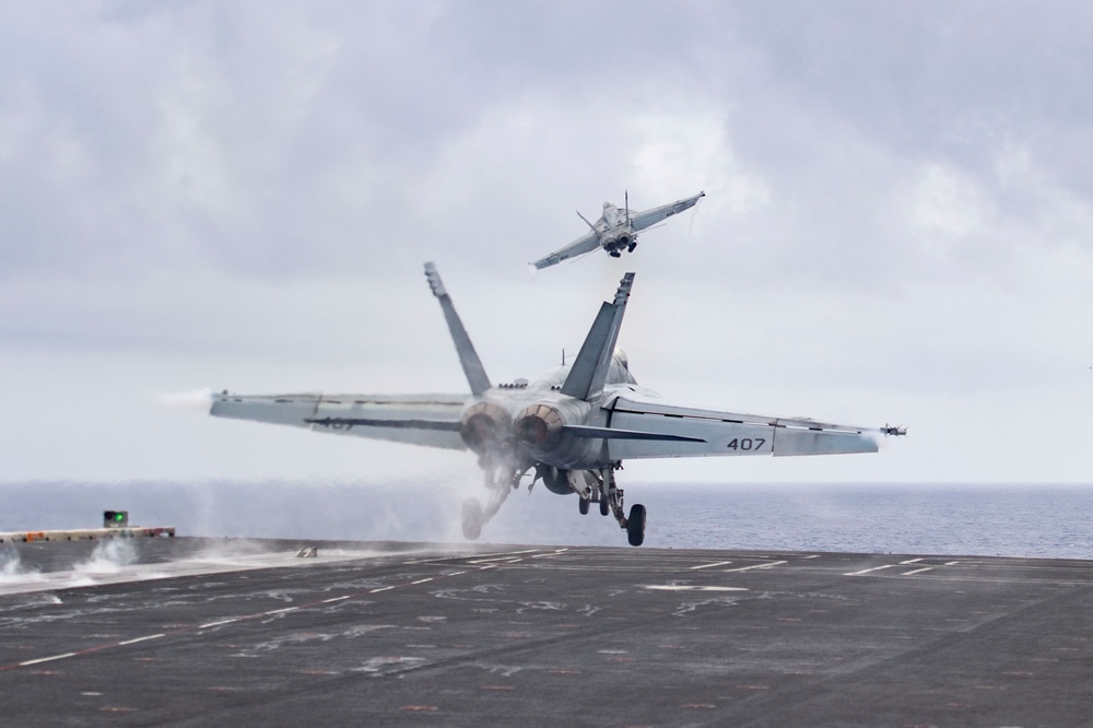 Nimitz Conducts Flight Operations