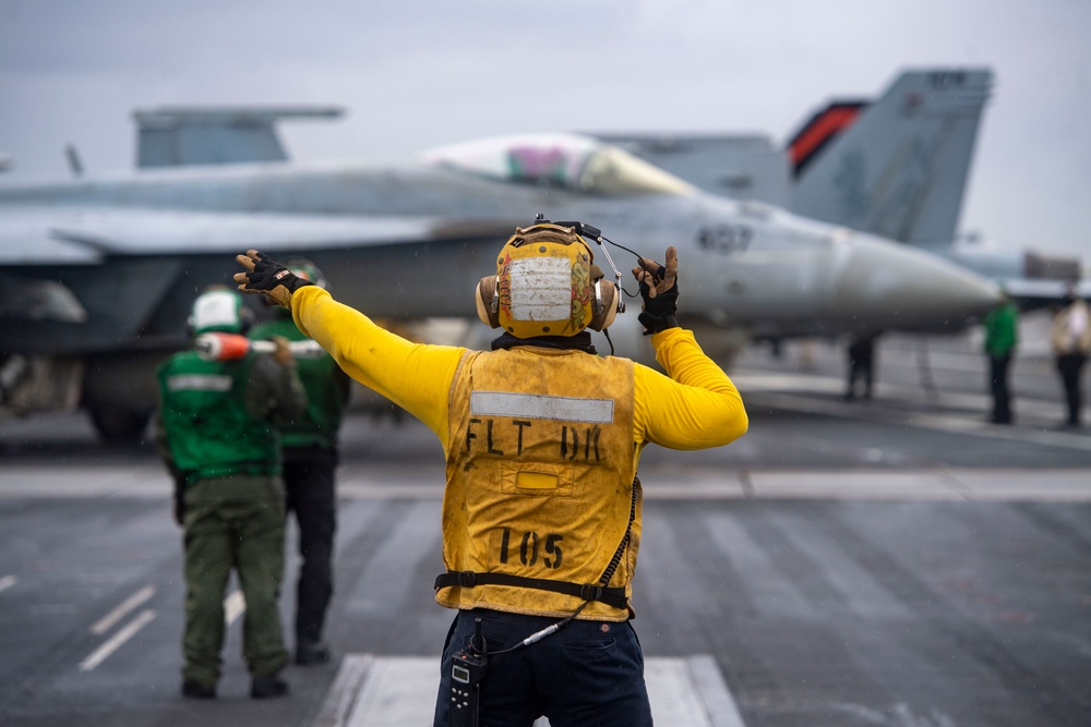 Nimitz Conducts Flight Operations