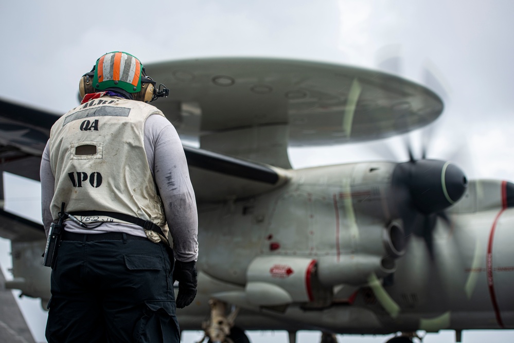 Nimitz Conducts Flight Operations