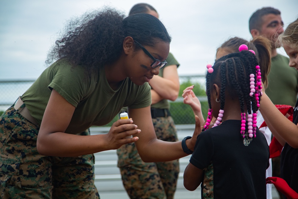 Mini Marines Program at MCAS Beaufort