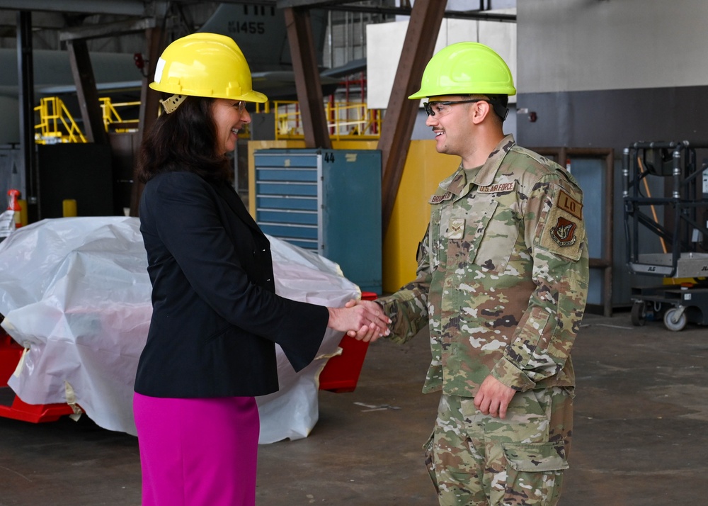 Assistant Secretary of the Air Force visits Team Hickam