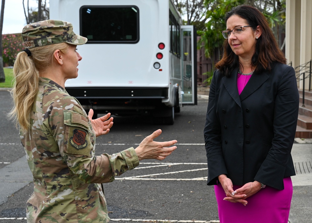 Assistant Secretary of the Air Force visits Team Hickam
