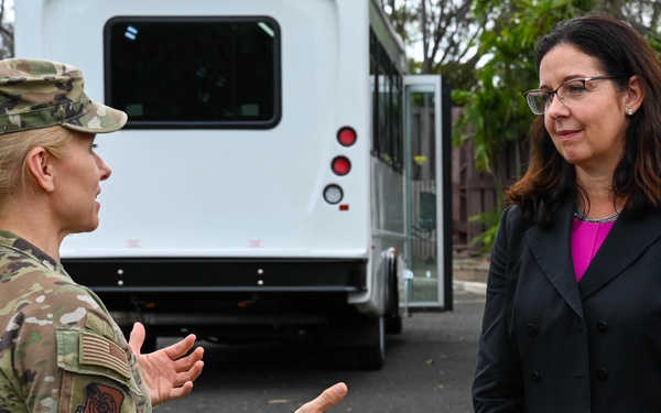 Assistant Secretary of the Air Force visits Team Hickam