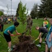 Team Fairchild celebrates Arbor Day with Michael Anderson elementary students