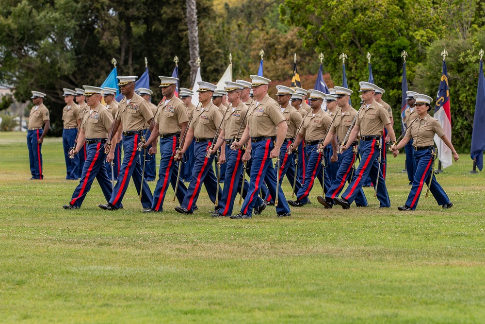 MCRD San Diego and WRR Commanding General Change of Command