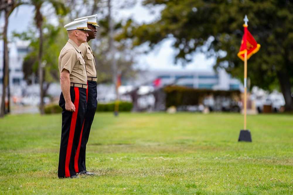 MCRD San Diego and WRR Commanding General Change of Command