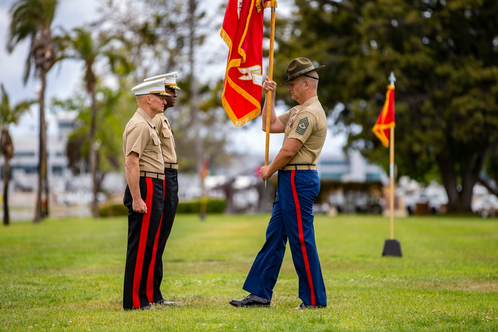 MCRD San Diego and WRR Commanding General Change of Command