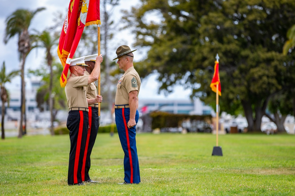 MCRD San Diego and WRR Commanding General Change of Command