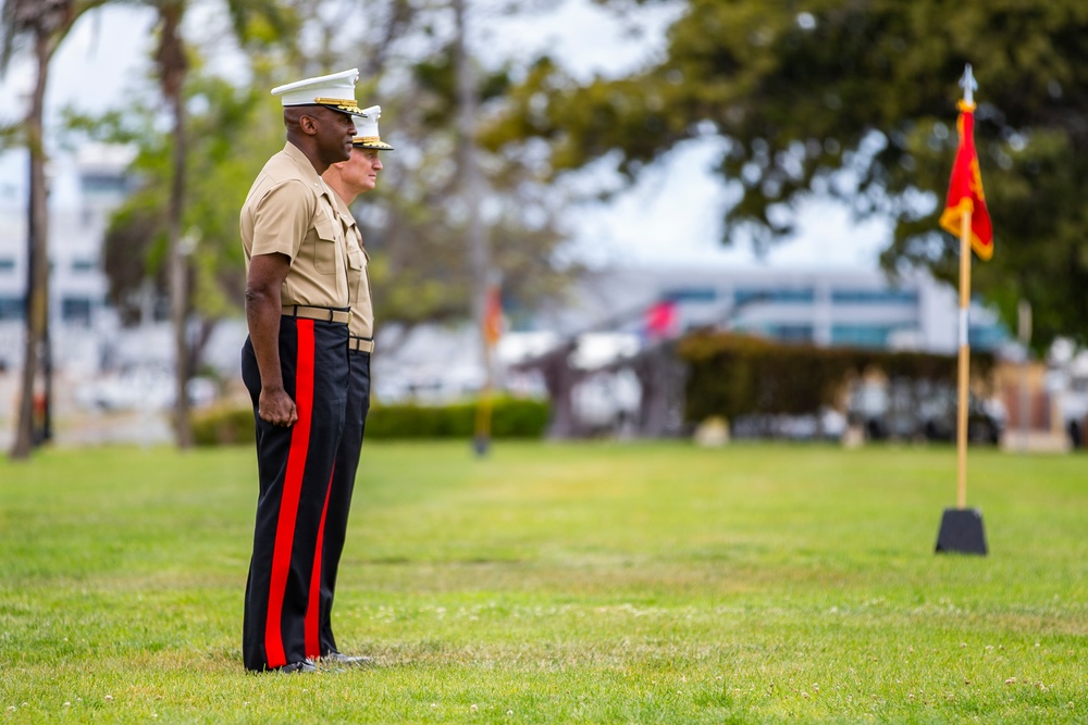 MCRD San Diego and WRR Commanding General Change of Command