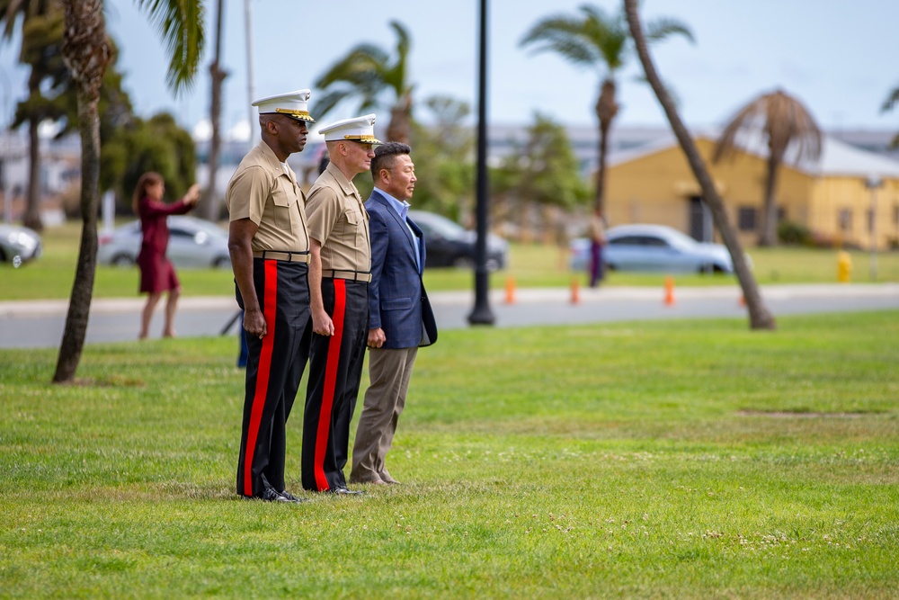 MCRD San Diego and WRR Commanding General Change of Command