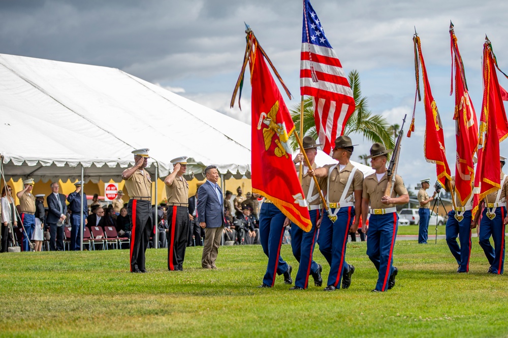 MCRD San Diego and WRR Commanding General Change of Command