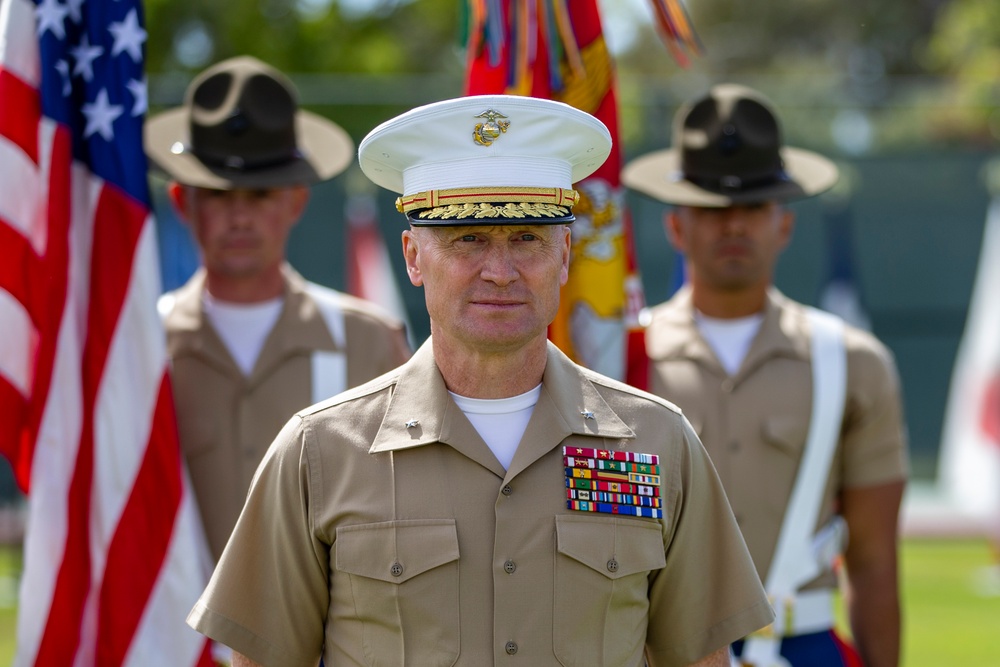 MCRD San Diego and WRR Commanding General Change of Command