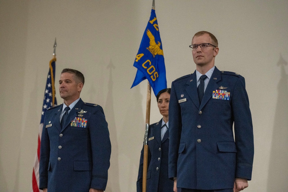 Lt. Col. Erickson Assumes Command of the COS
