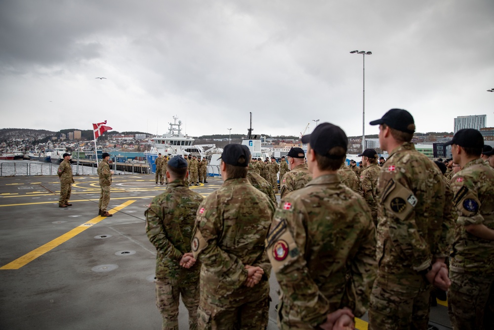 HDMS Esbern Snare (F342) joins exercise Formidable Shield 2023