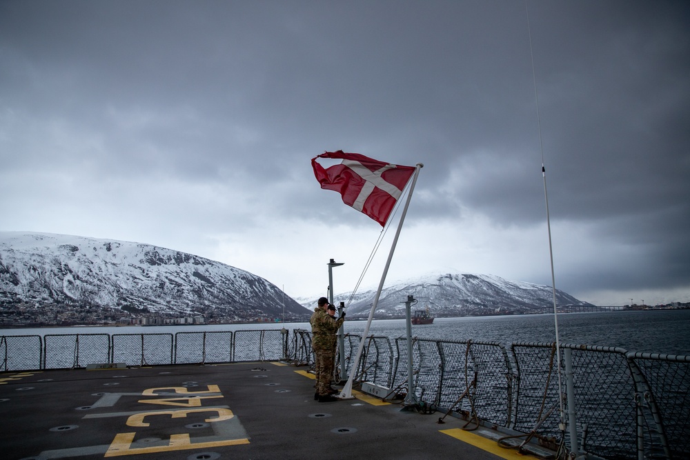 HDMS Esbern Snare (F342) joins exercise Formidable Shield 2023