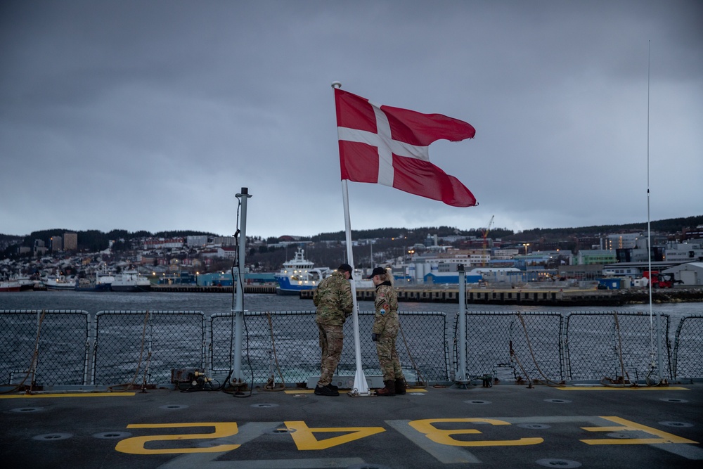 HDMS Esbern Snare (F342) joins exercise Formidable Shield 2023