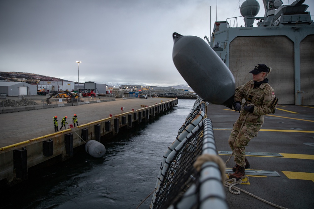 HDMS Esbern Snare (F342) joins exercise Formidable Shield 2023