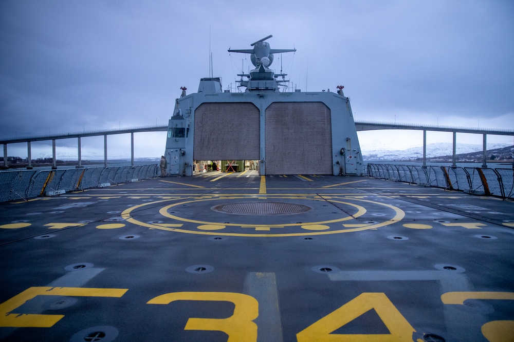 HDMS Esbern Snare (F342) joins exercise Formidable Shield 2023