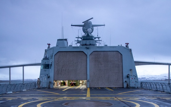 HDMS Esbern Snare (F342) joins exercise Formidable Shield 2023