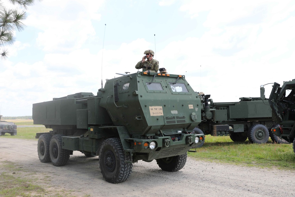 5-113th Field Artillery Battalion qualifies with HIMARS